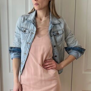 MOSSIMO Supply CO. Light Wash Denim Jacket